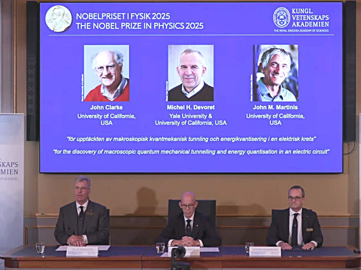 La triple corona del saber: Triunvirato científico galardonado con el premio más prestigioso en física.