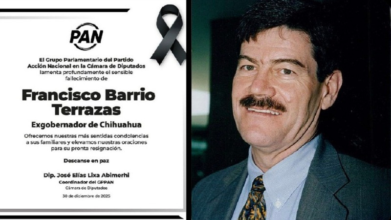 El legado de un líder: Francisco Barrio Terrazas, icono político chihuahuense, parte de este mundo a los 75 años
