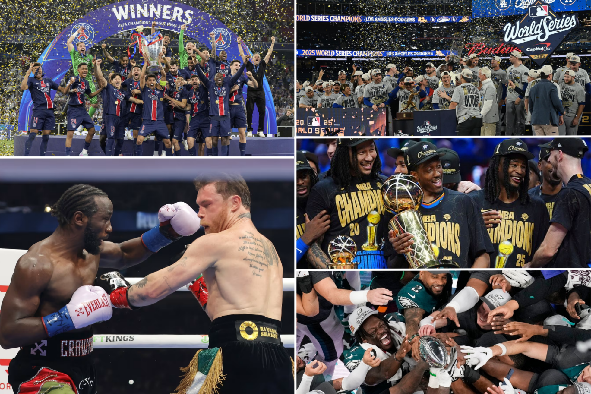 "El deporte en alza: Triunfos, Maravillas y Líderes de 2025 Expuestos con Detalle"