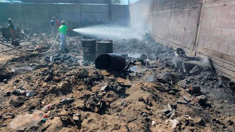 Tormenta "Norte" azota Puerto de Salina Cruz: Incendios devastadores arrasan pastizales y propiedades privadas bajo intensos vientos