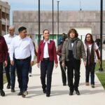 Sheinbaum anuncia la beca Gertrudis Bocanegra para estudiantes de la Universidad Rosario Castellanos en SLP